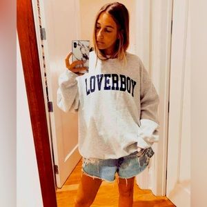 Loverboy Crewneck Oversized Sweatshirt